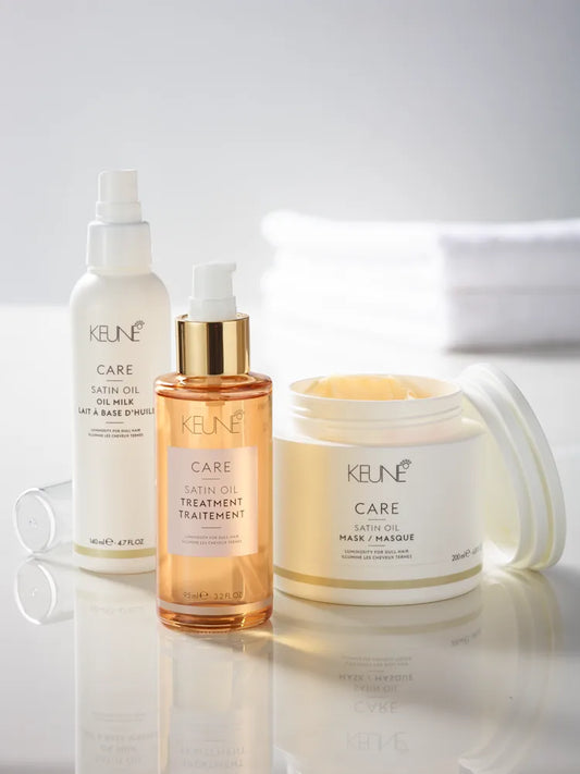 CARE SATIN OIL aliejus sausiems, pažeistiems plaukams 95 ml