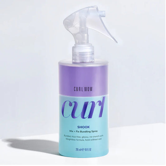 COLOR CURL WOW Shook Mix + Fix Bundling Curly Hair Spray 295ml