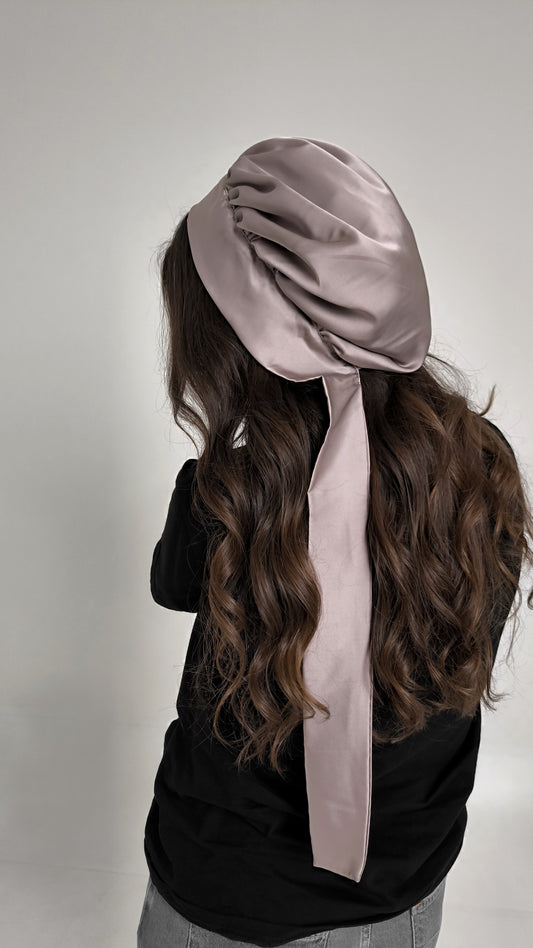 Natūralaus šilko miego kepuraitė