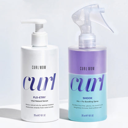 COLOR CURL WOW Flo-etry Vital Natural Curly Hair Serum 295ml