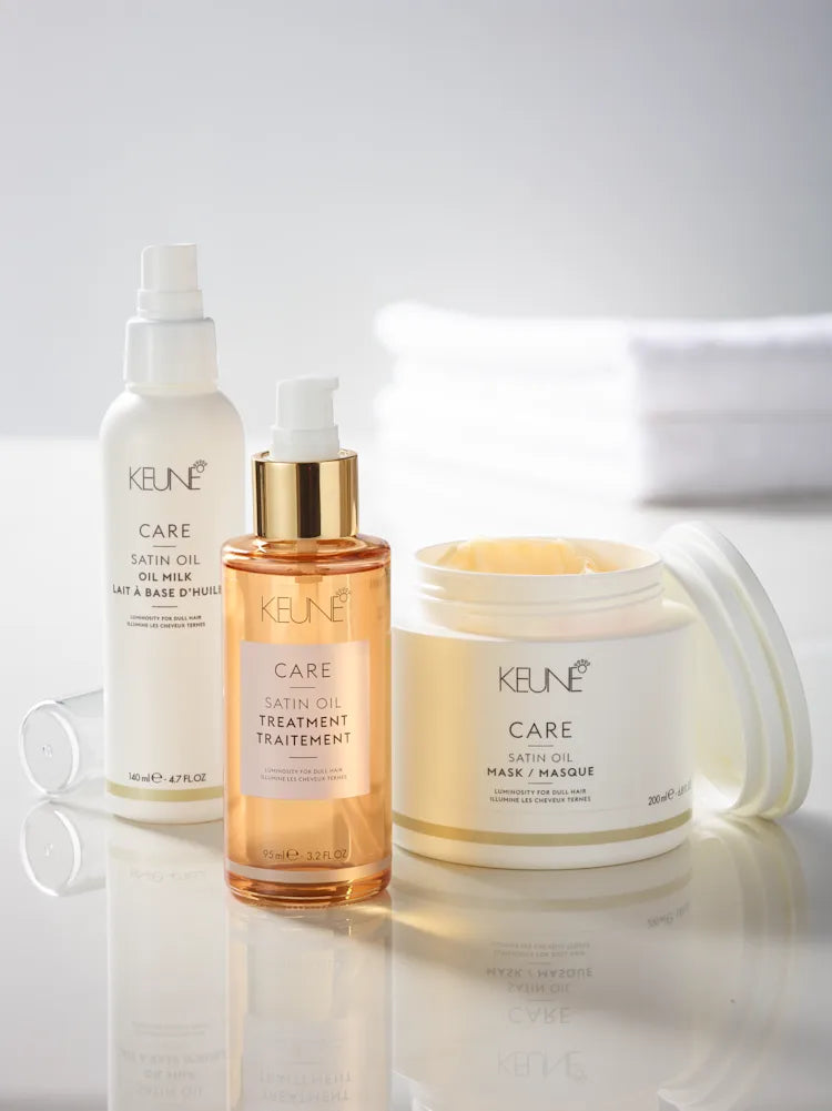 CARE SATIN OIL aliejus sausiems, pažeistiems plaukams 95 ml