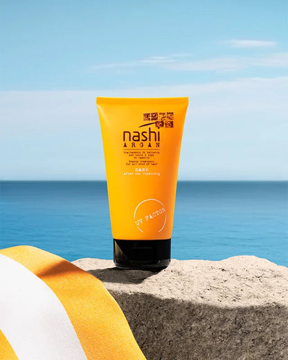 NASHI ARGAN SUN intensyviai drėkinanti kaukė su UV apsauga 150ml