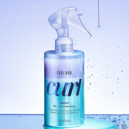 COLOR CURL WOW Shook Mix + Fix Bundling Curly Hair Spray 295ml