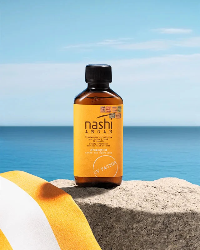NASHI ARGAN SUN drėkinamasis šampūnas 200ml