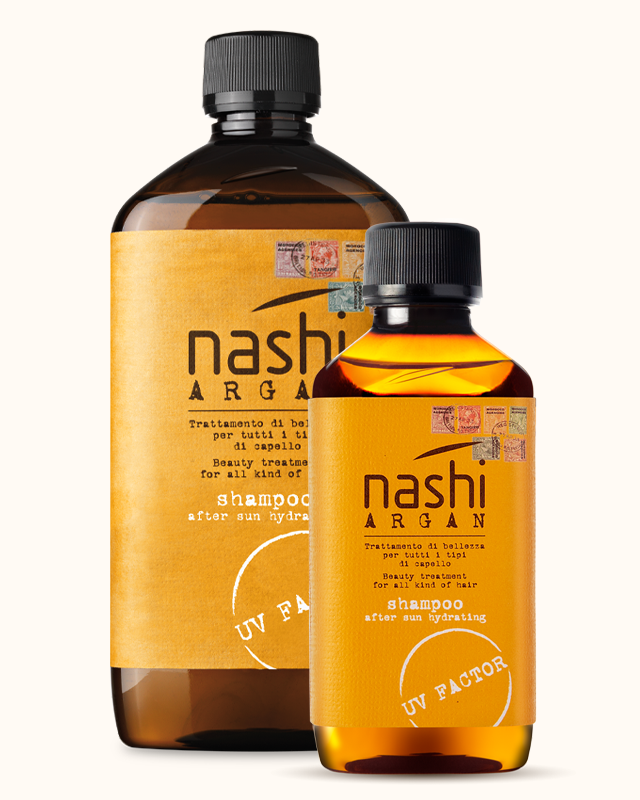 NASHI ARGAN SUN drėkinamasis šampūnas 200ml