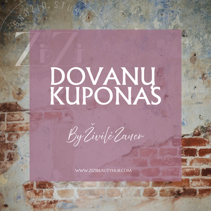 ZiZi Beauty Hub DOVANŲ KUPONAS