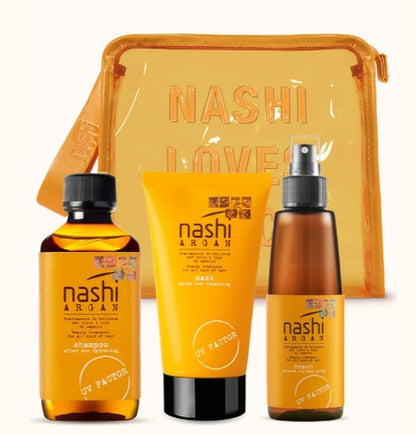 NASHI ARGAN SUN intensyviai drėkinanti kaukė su UV apsauga 150ml